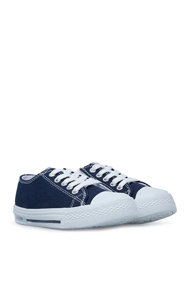 Детские кеды для мальчиков из текстиля Kinetix, Navy Blue — фото 3