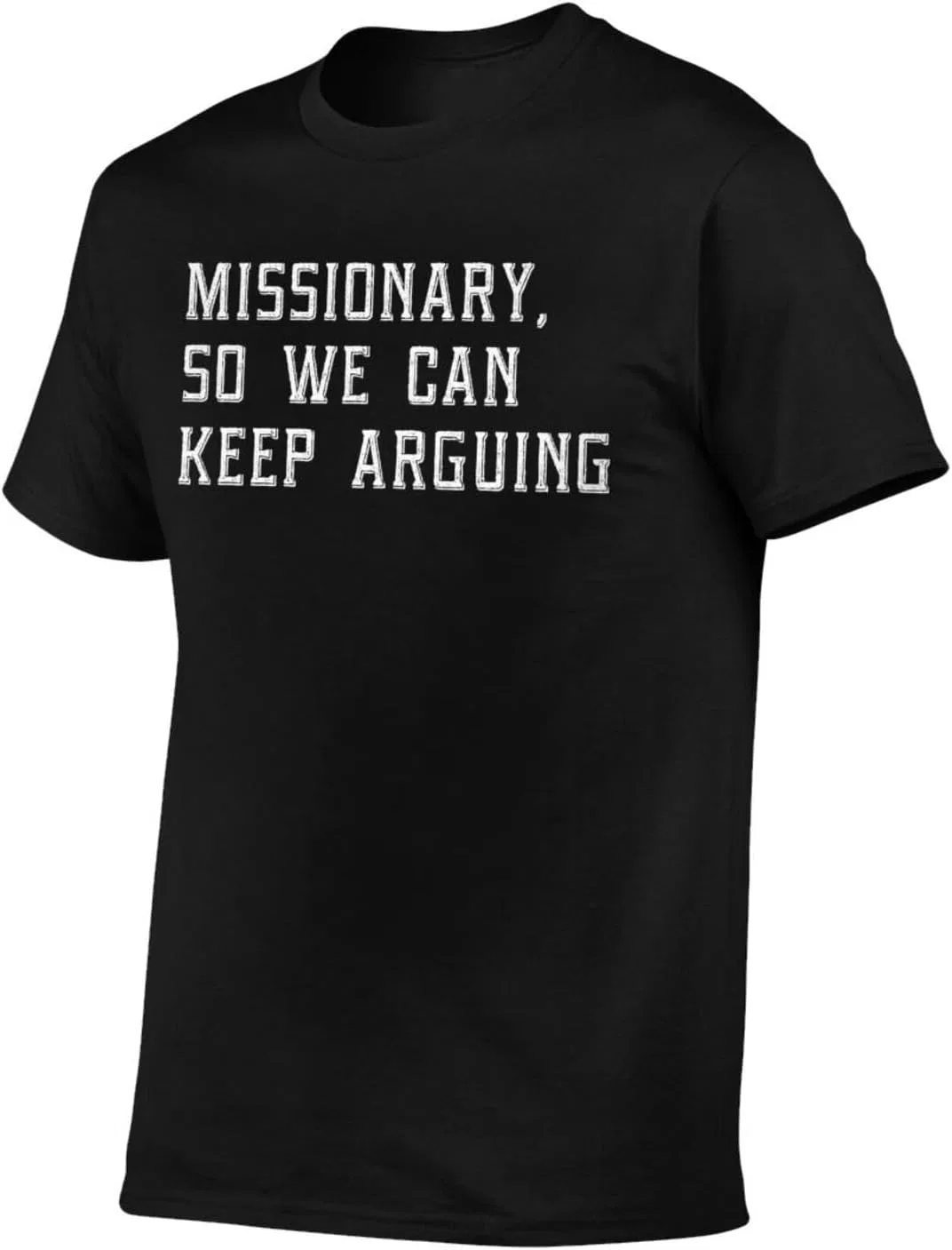 Футболка с принтом Missionary, Black — фото 2