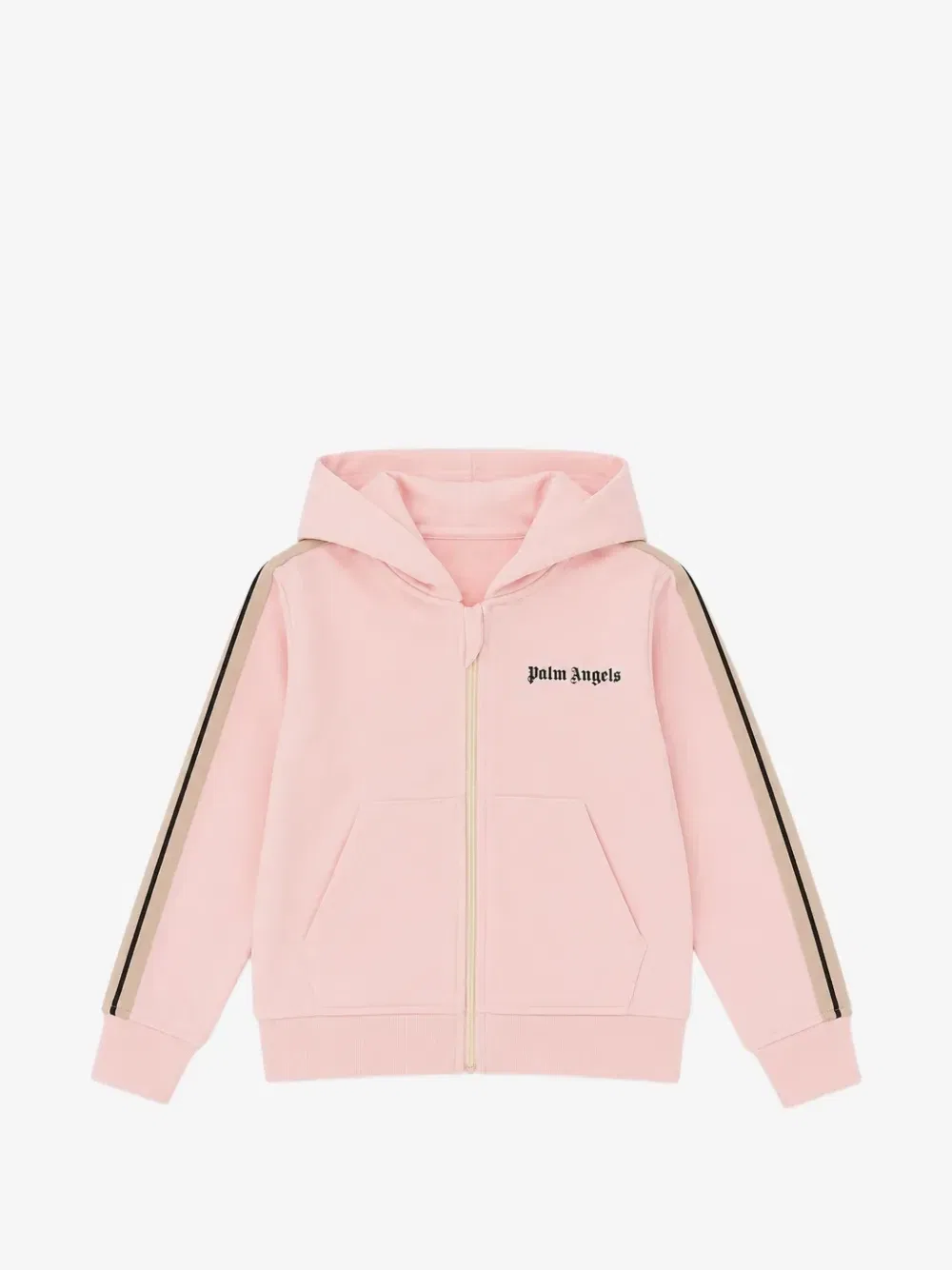 Спортивный костюм с логотипом и боковыми полосками Palm Angels Kids, розовый — фото 2