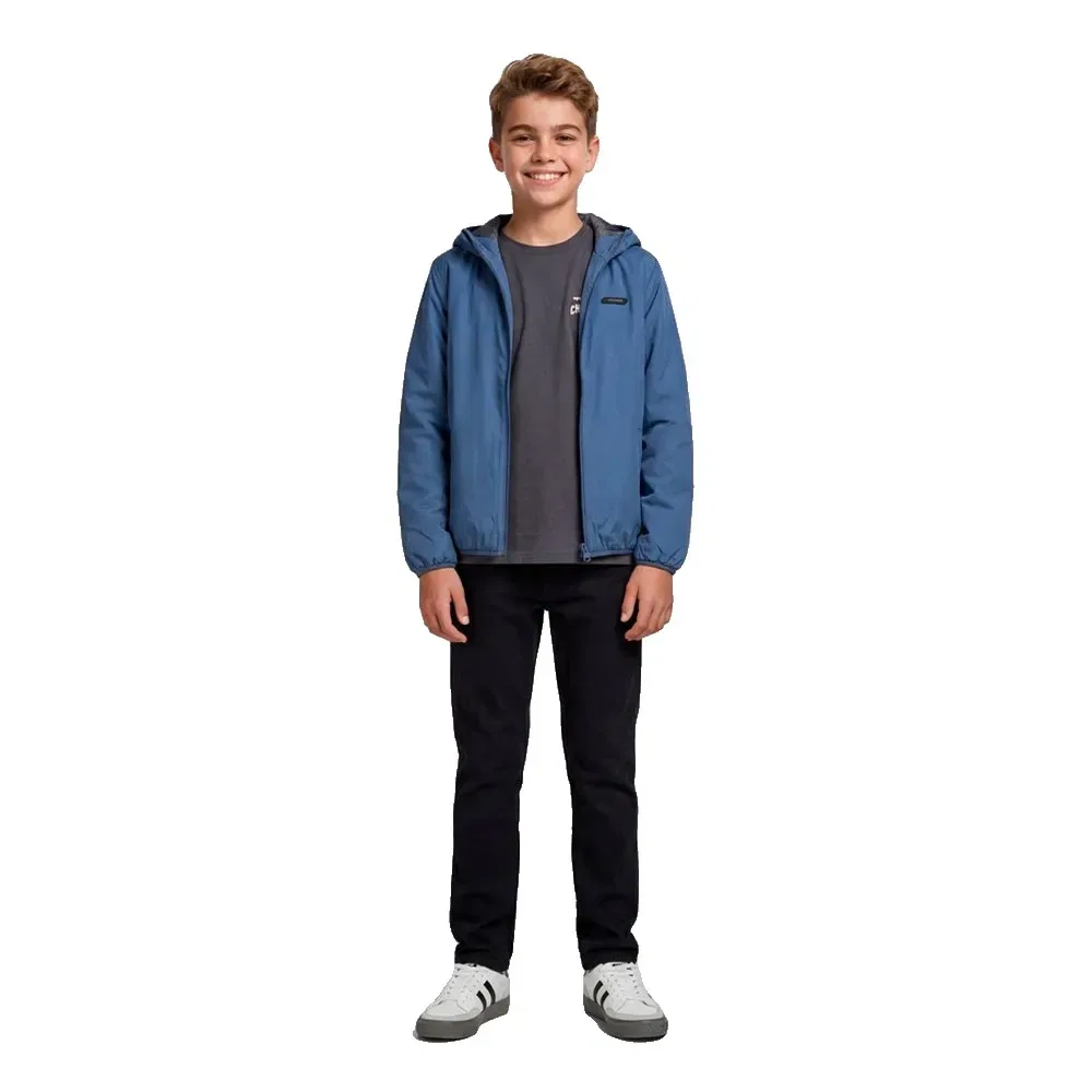 Детская куртка для мальчиков с капюшоном Jj rebel Jalo jacket Jj rebel, Blue — фото 4