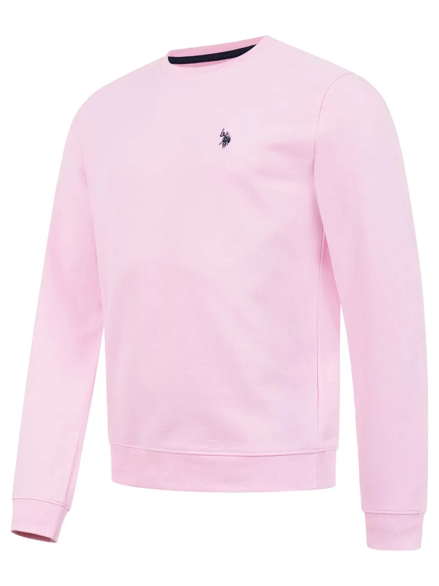 Толстовка U.S. POLO ASSN. розового цвета — фото 3