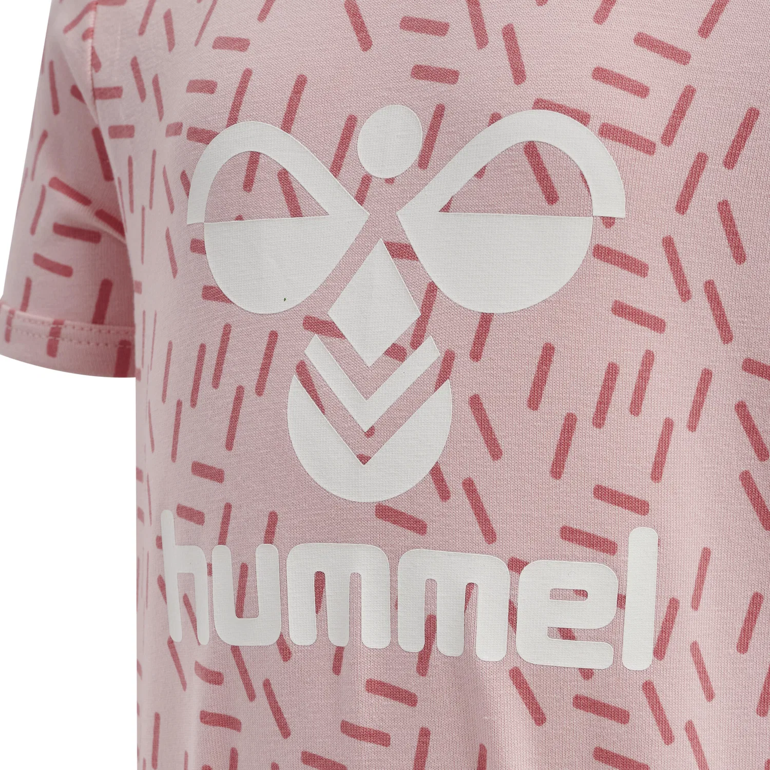 Детский боди-комбинезон из био-хлопка River Hummel, Роза Bonbonrosa — фото 4