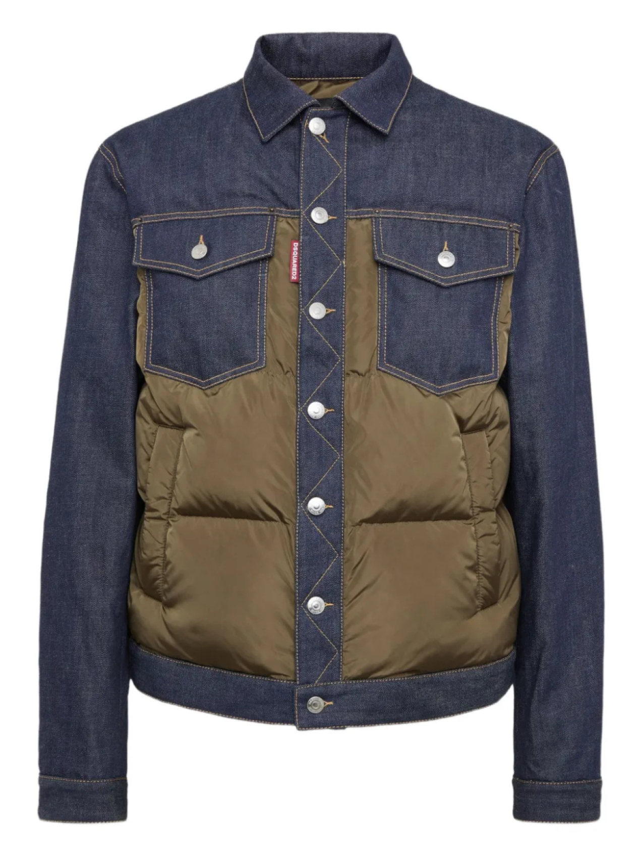 

DSQUARED2 пуховик Jean, синий