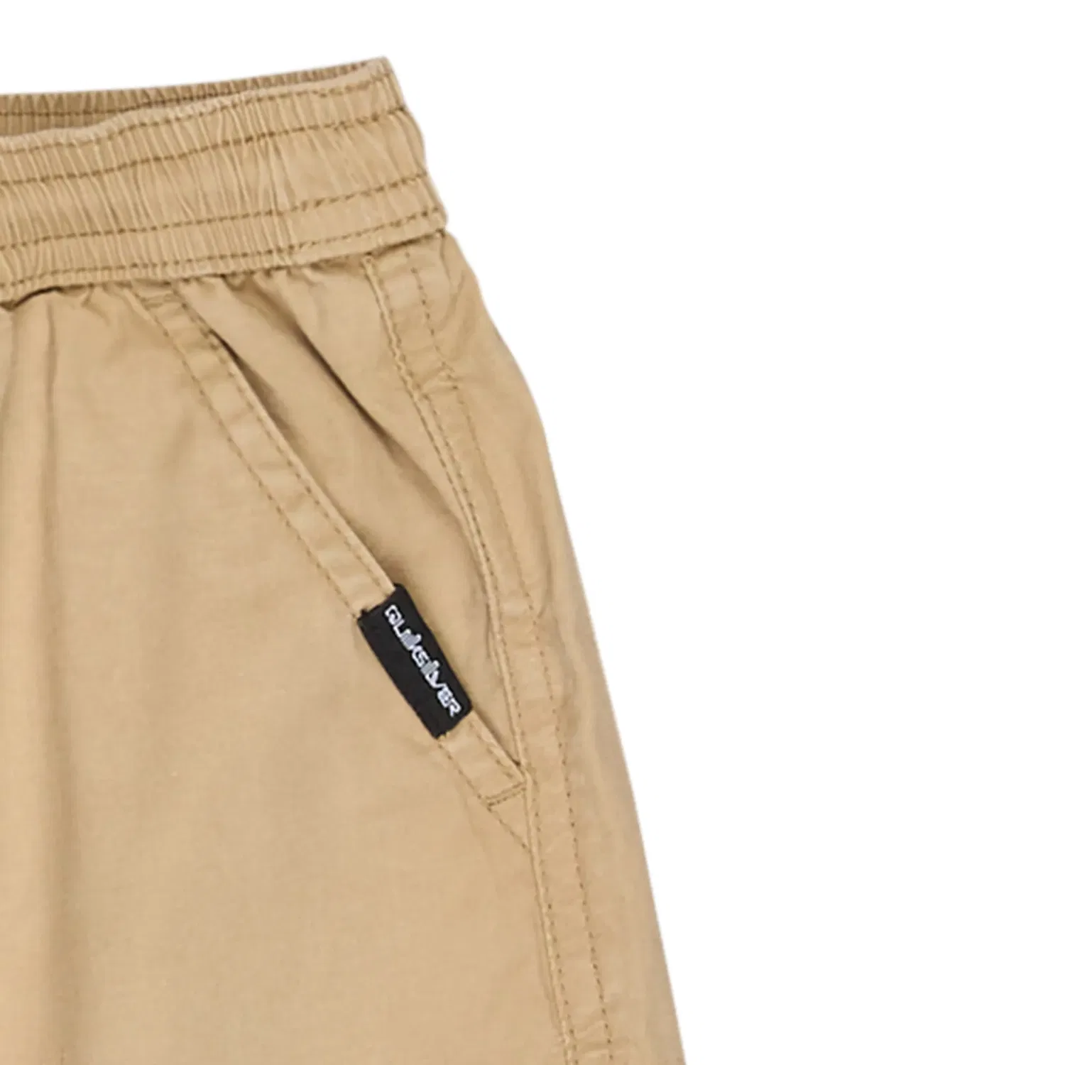 Детские шорты для мальчиков из поплина с эластичным поясом Taxer Quiksilver, Marrón — фото 3