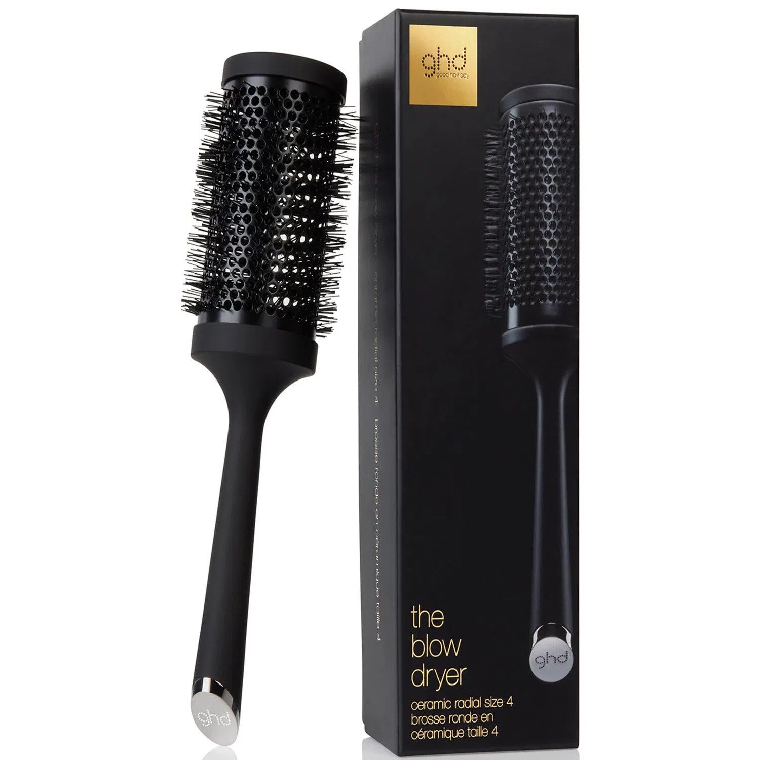 Щетка для волос керамическая круглая The Blow Dryer Ceramic Radial Hair Brush Size 4 55mm ghd — фото 2