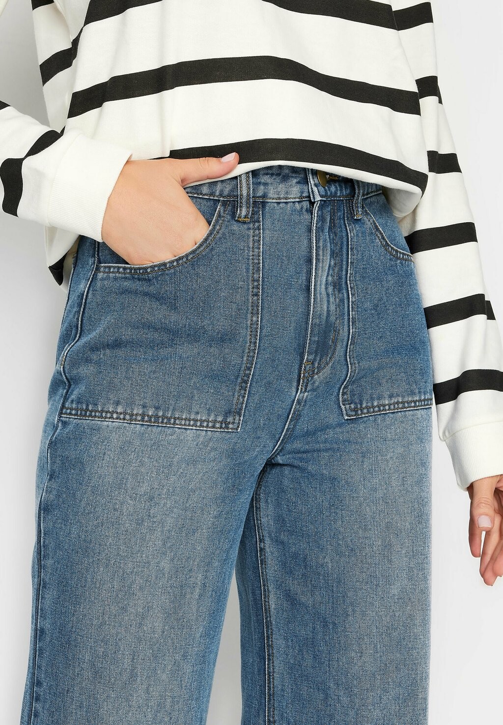 

Расклешенные джинсы HIGH WAISTED Long Tall Sally, синий