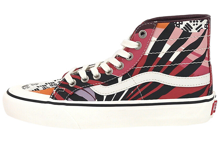 

Кроссовки Vans SK8 Hi Sf Multicolor Red White Orange