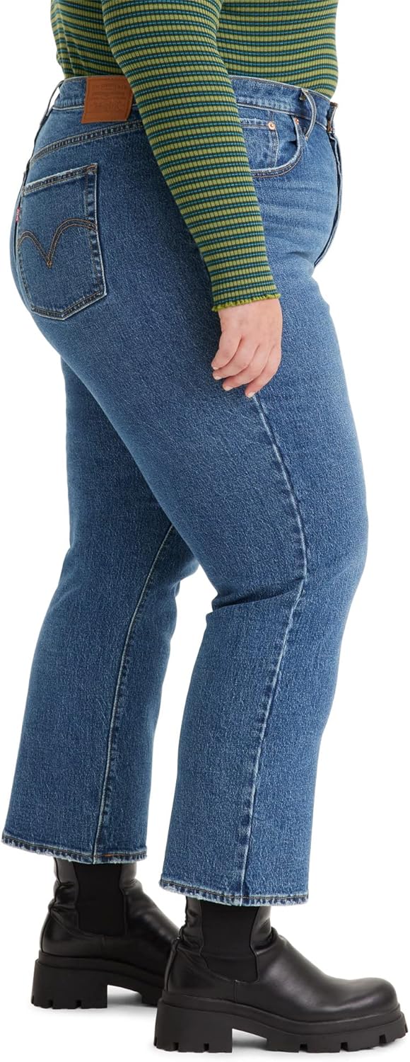 Женские джинсы Levi's премиум-класса размера «плюс» Ribcage Straight Ankle Jeans, Valley View — фото 2