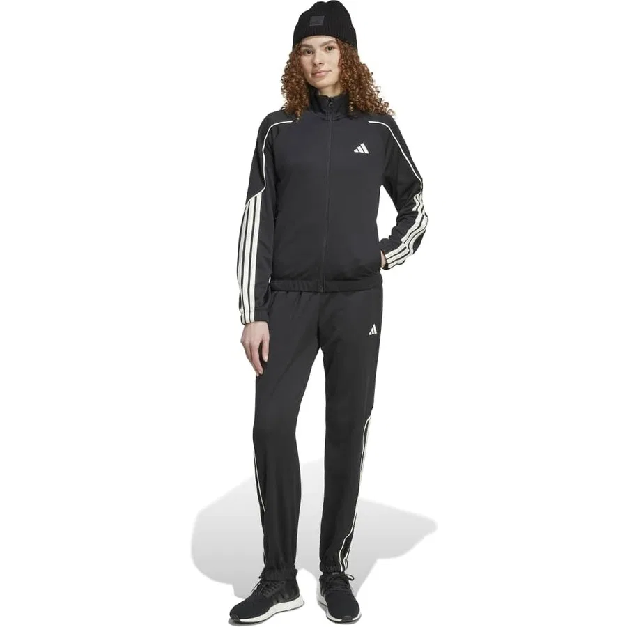 Женский спортивный костюм с длинным рукавом adidas Stadium, XL, Черный