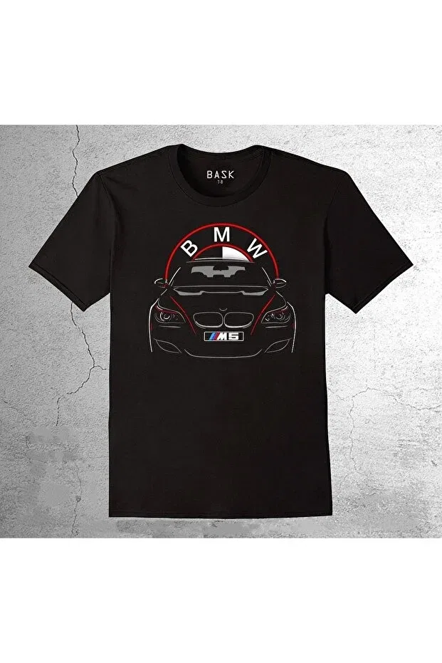 Детская футболка для девочек с принтом BMW M Power M Sport Car Svart Wear, Black