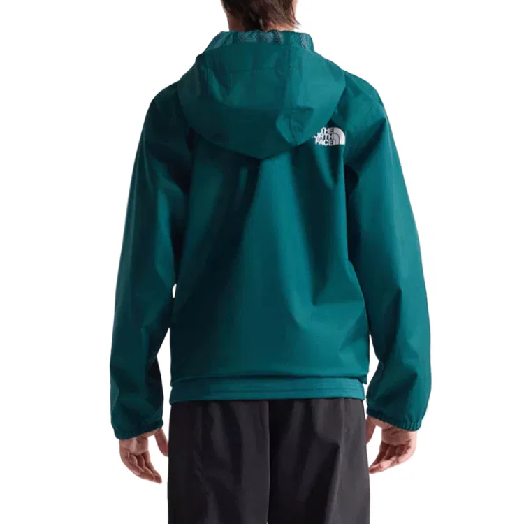 Детская куртка с капюшоном, средняя плотность, The North Face, Cyan Green — фото 3
