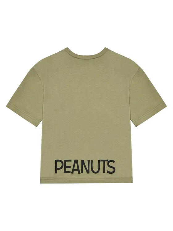 Футболка regular fit United Colors Of Benetton, зеленый — фото 2