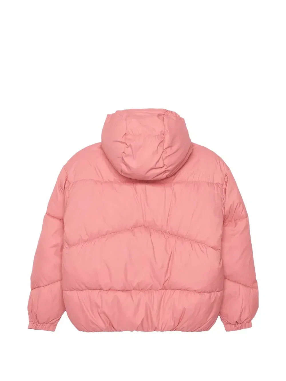 Стеганая куртка с капюшоном Calvin Klein Kids, розовый — фото 2