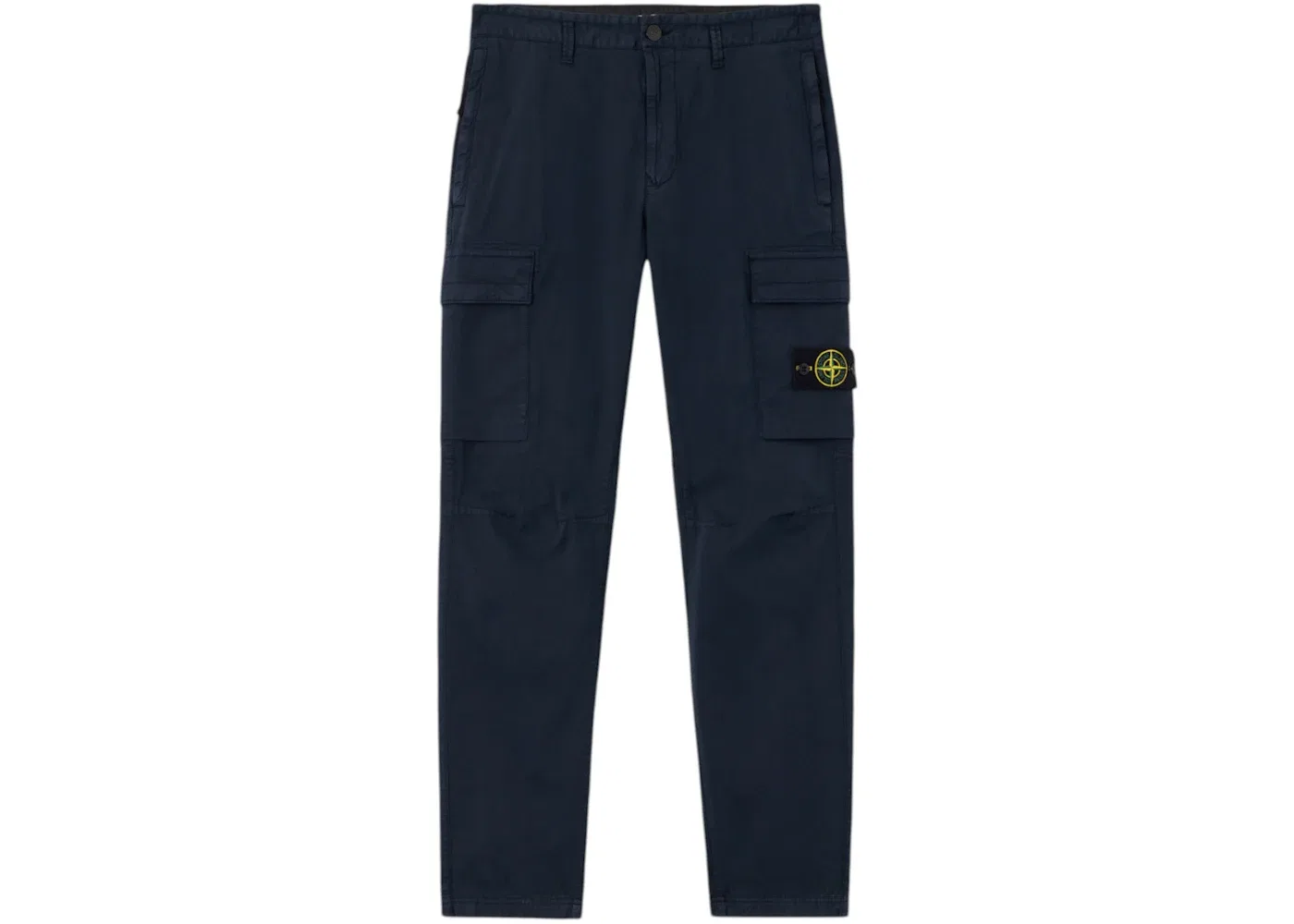 Мужские брюки из хлопкового твила Stone Island Pants, Navy Blue