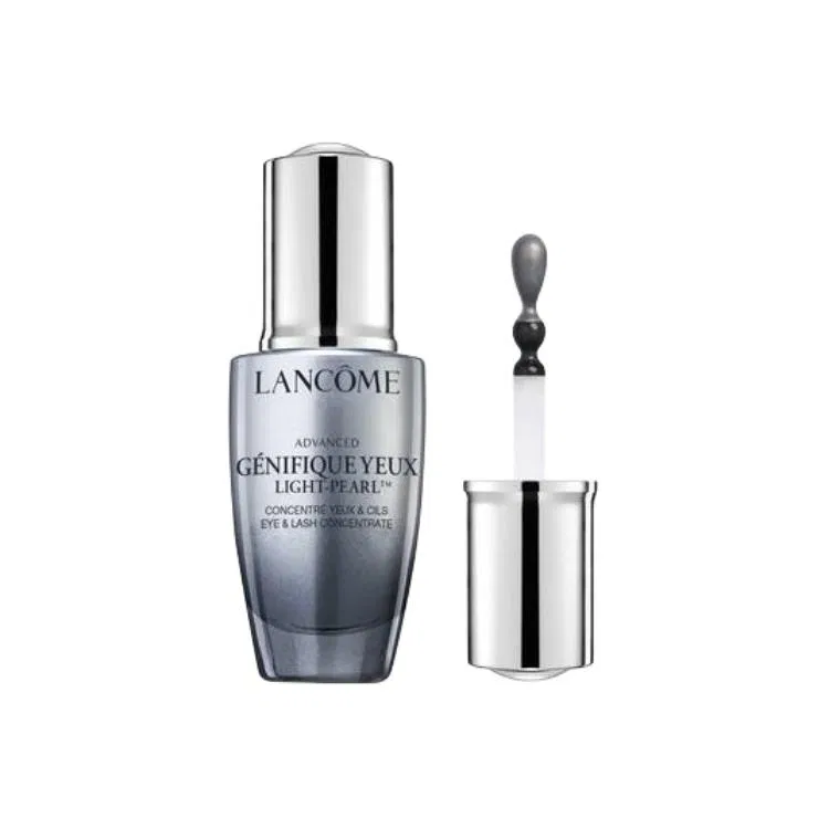 Женский набор для ухода за кожей вокруг глаз с сывороткой и кремом, 20 мл, LANCOME, Black — фото 4