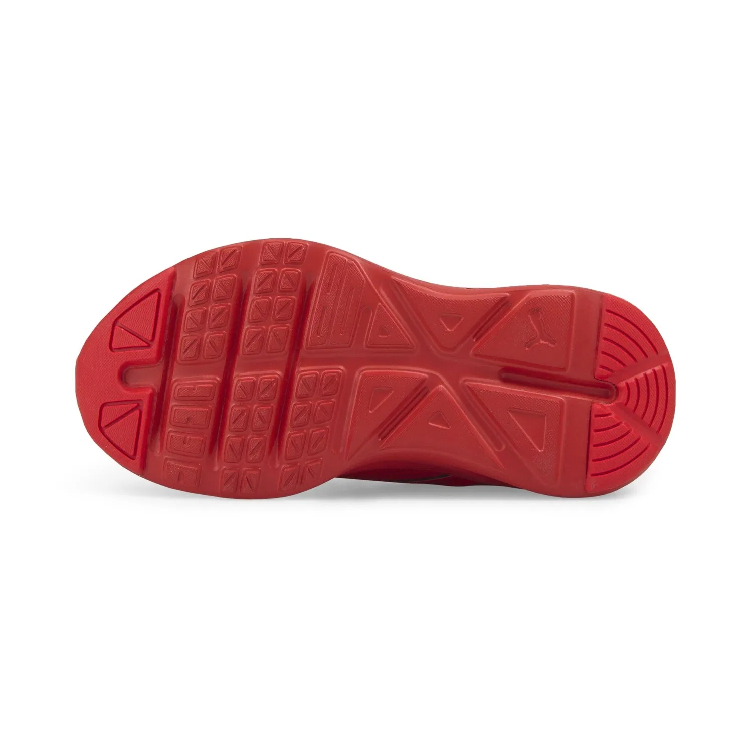 Детские кроссовки с шнуровкой Enzo 2 Refresh AC PS Puma, High Risk Red — фото 4