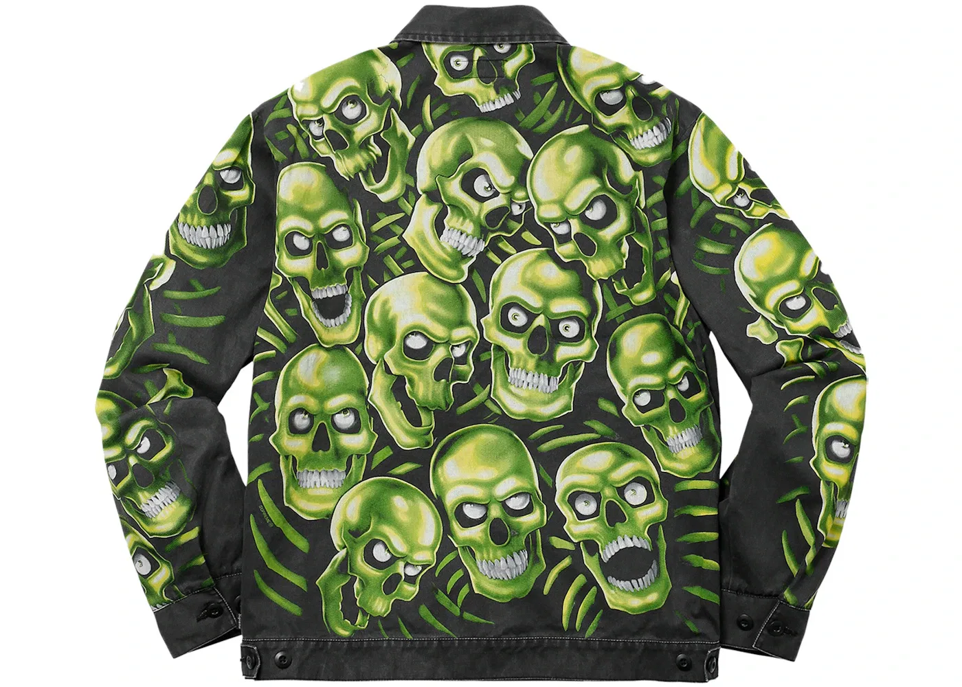 Мужская рабочая куртка с принтом Skull Pile Supreme, Multi — фото 2