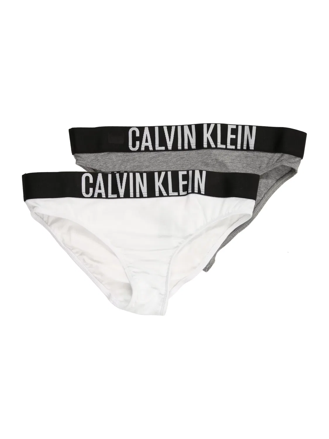 Трусики Calvin Klein Underwear Intense Power в серо-белой расцветке