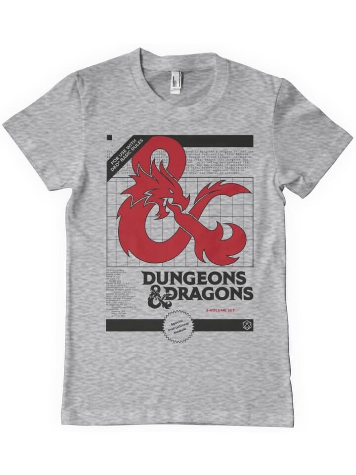 

Футболка Dungeons And Dragons, серый
