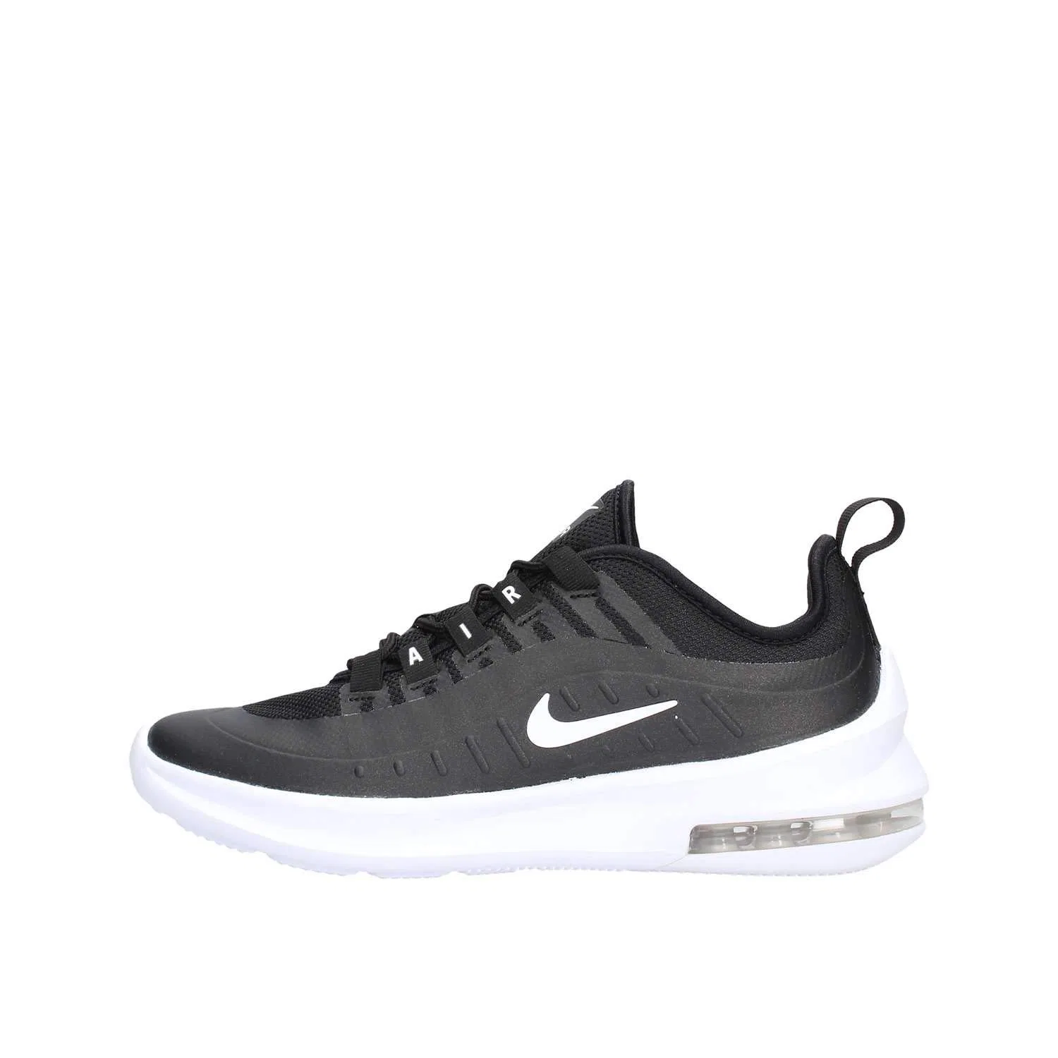 Детские кроссовки для мальчиков с амортизацией NIKE Air Max Axis (Gs), Black Black White 001