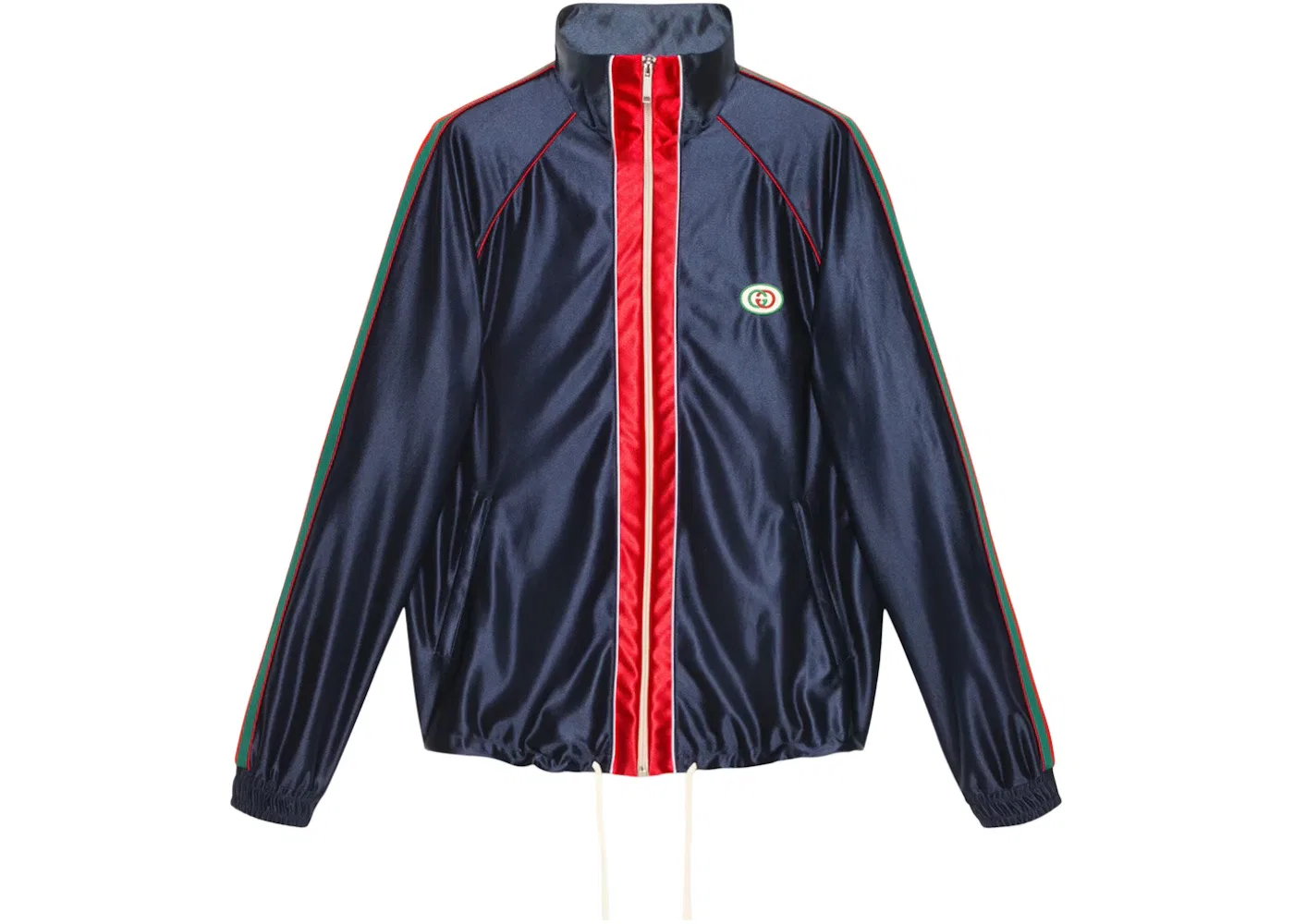 Мужская куртка с принтом Jacket With Web Gucci, Blue