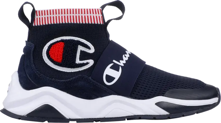 

Кроссовки Rally Pro Kids Navy White Red, синий