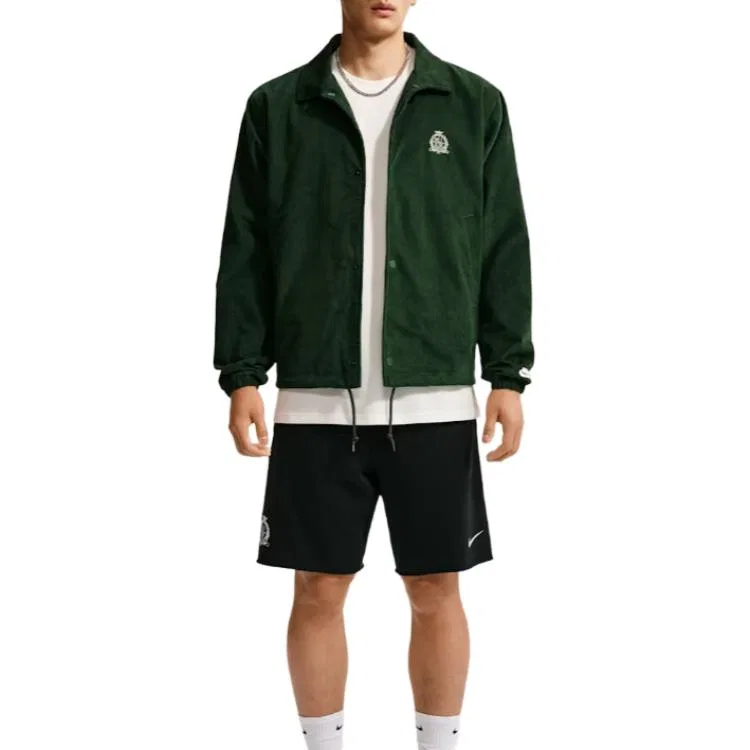 Мужская куртка с капюшоном Nike, Зеленый — фото 4