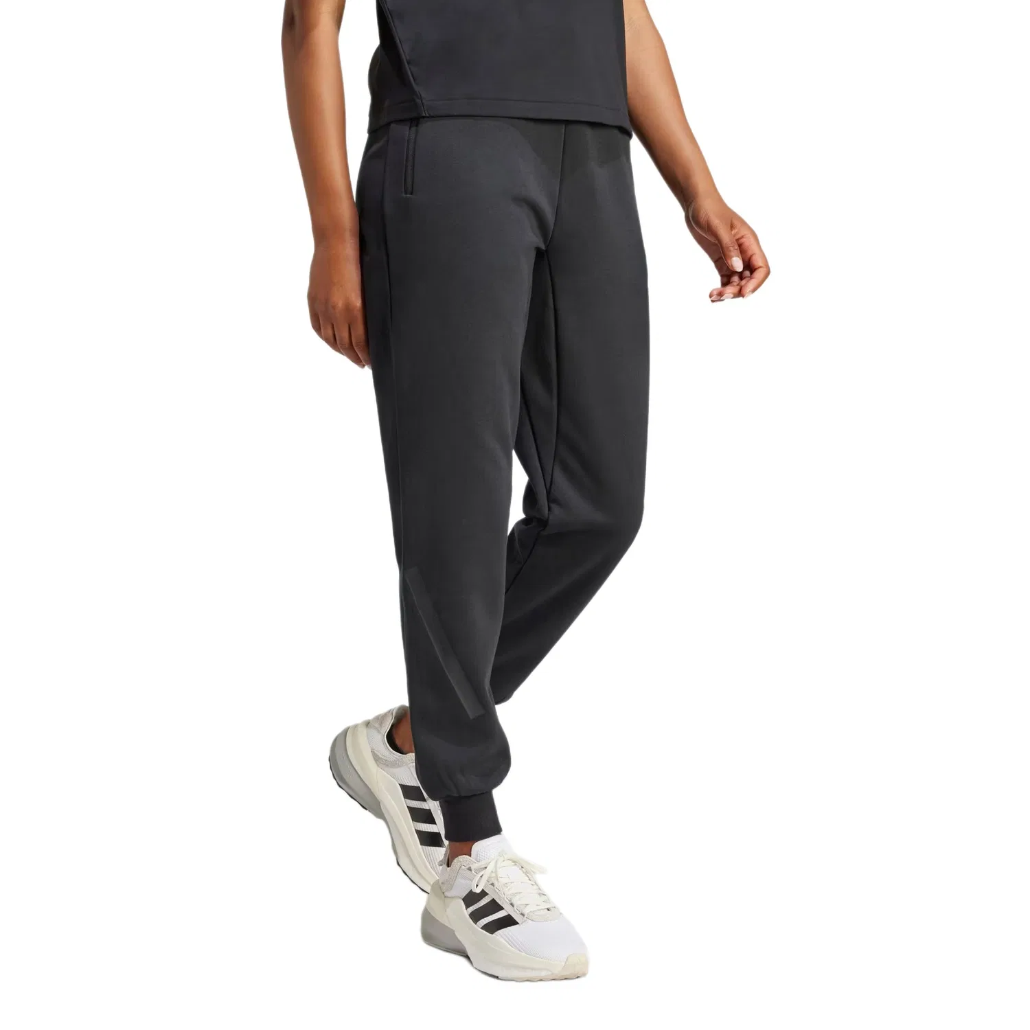 Женские спортивные штаны из трикотажа Adidas Z.N.E TRACKSUIT, Black — фото 3