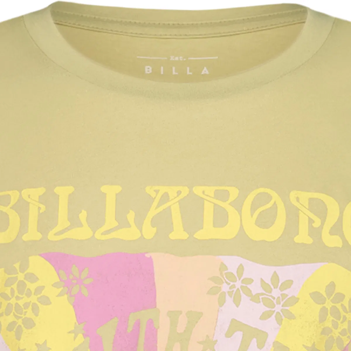 Детская футболка оверсайз Sunshine Billabong, Sage Green — фото 3