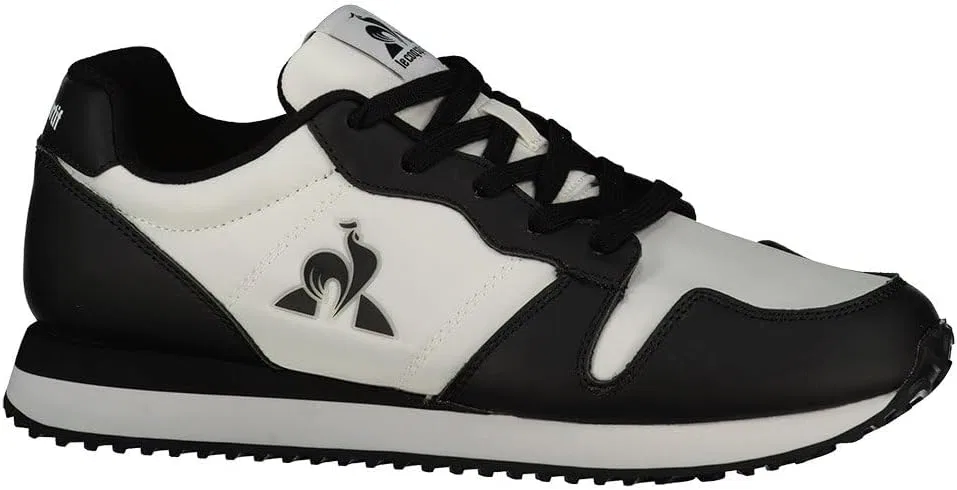Кроссовки Le Coq Sportif Unisex Platinium_2 Optisches Weiß/Schwarz, White Black Optical White Black