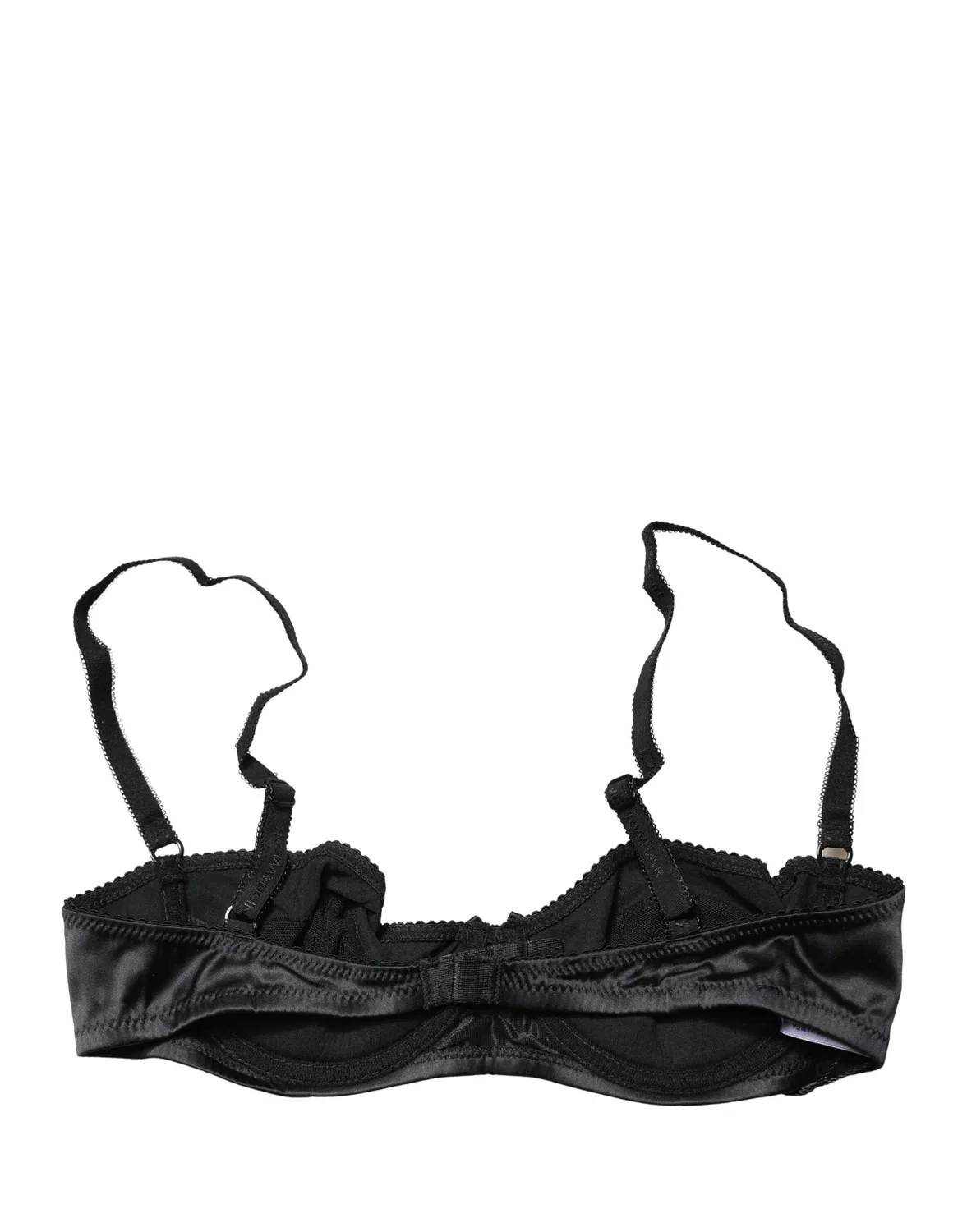 Женское бюстгальтер балконет с частичной подкладкой Semi-Pad Underwire Balconnet Bra Dolce & Gabbana, Black — фото 4