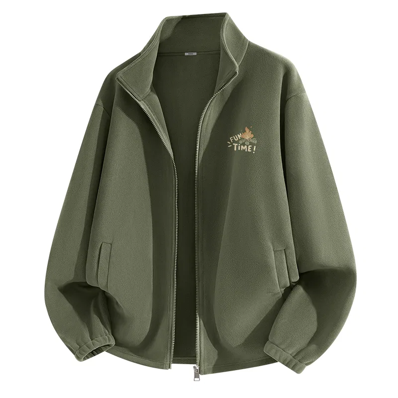 Детское пальто из вельвета Chewy Aoli Fleece Thermal, MINISO, Palm Green