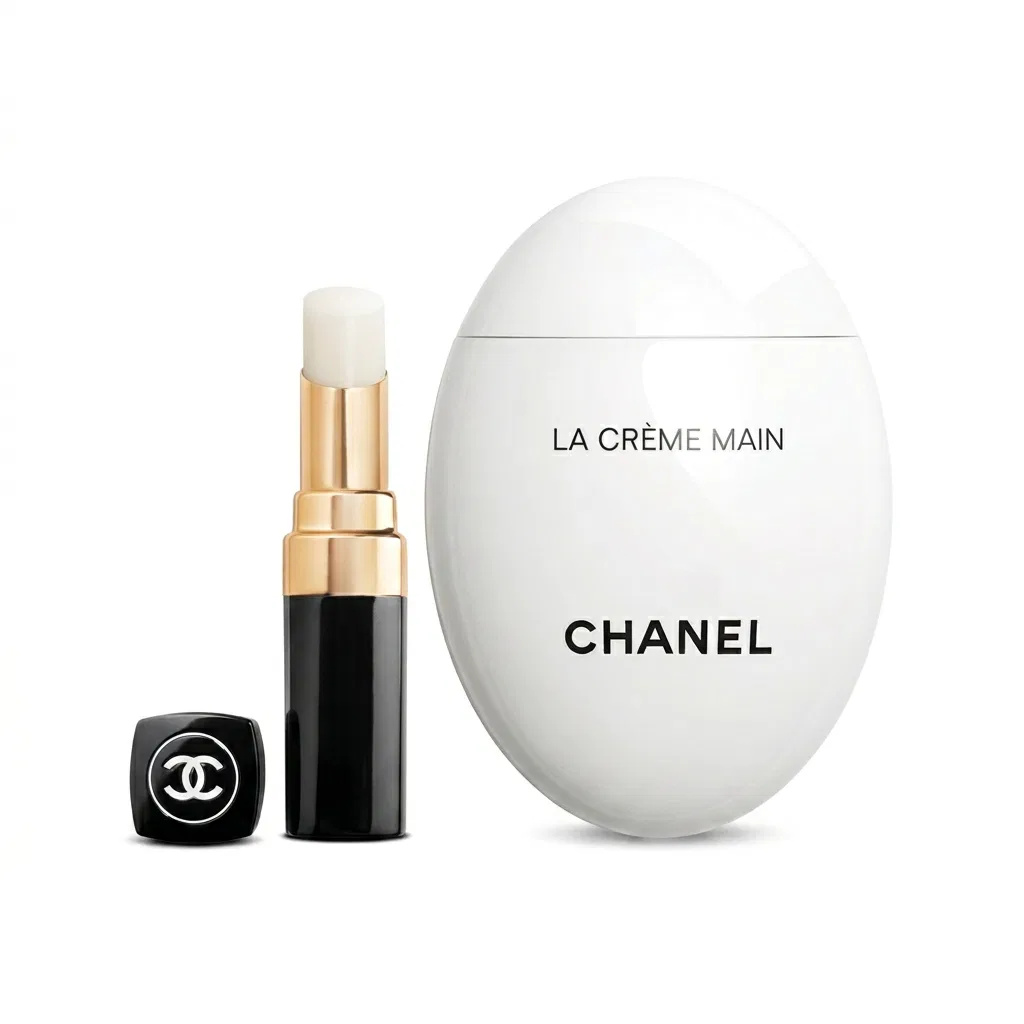 Набор для ухода за руками и губами CHANEL Refined Care Combination, 50 мл + 3 г, Black