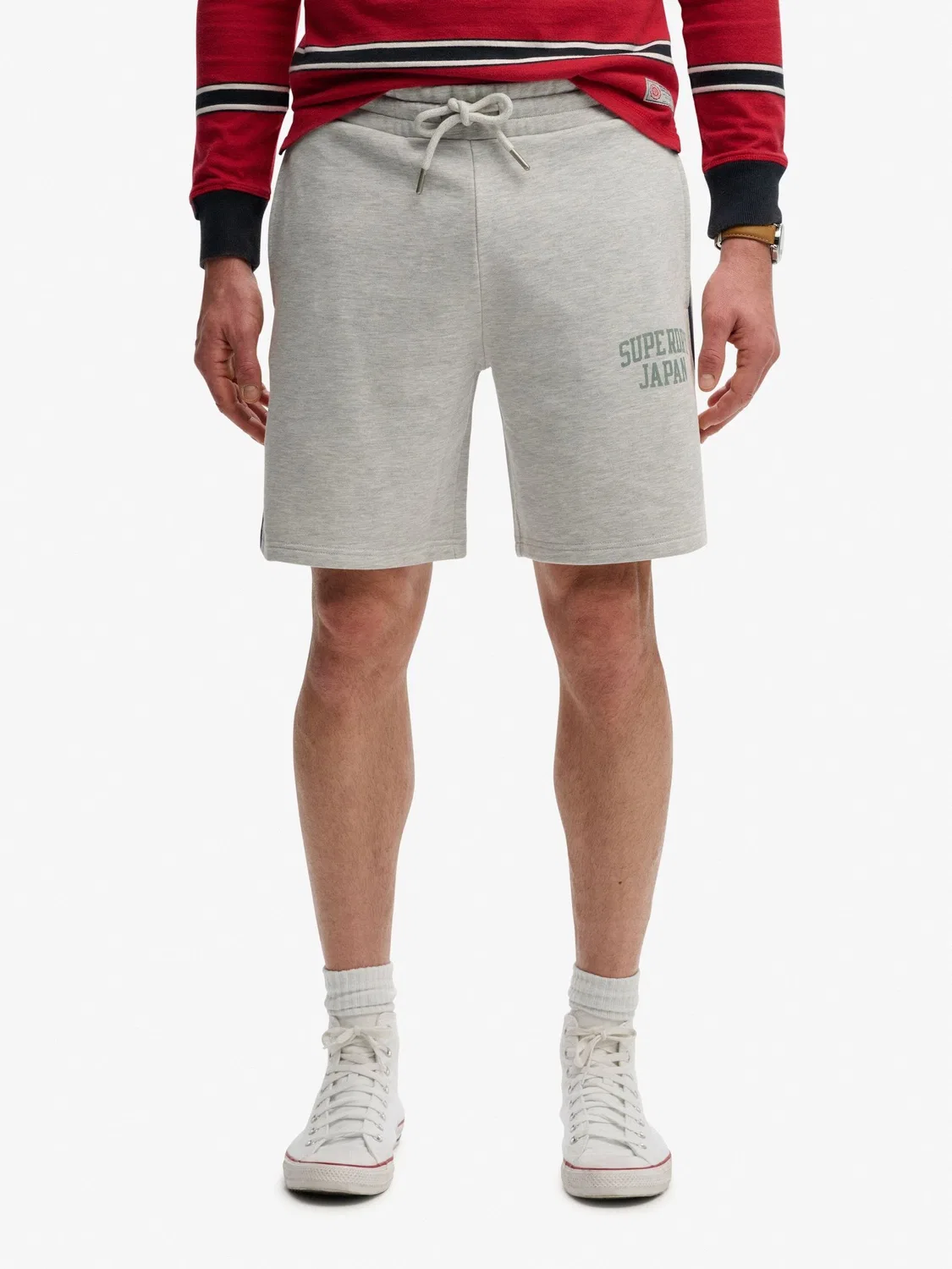Шорты Athletic Essentials Superdry, серый — фото 2