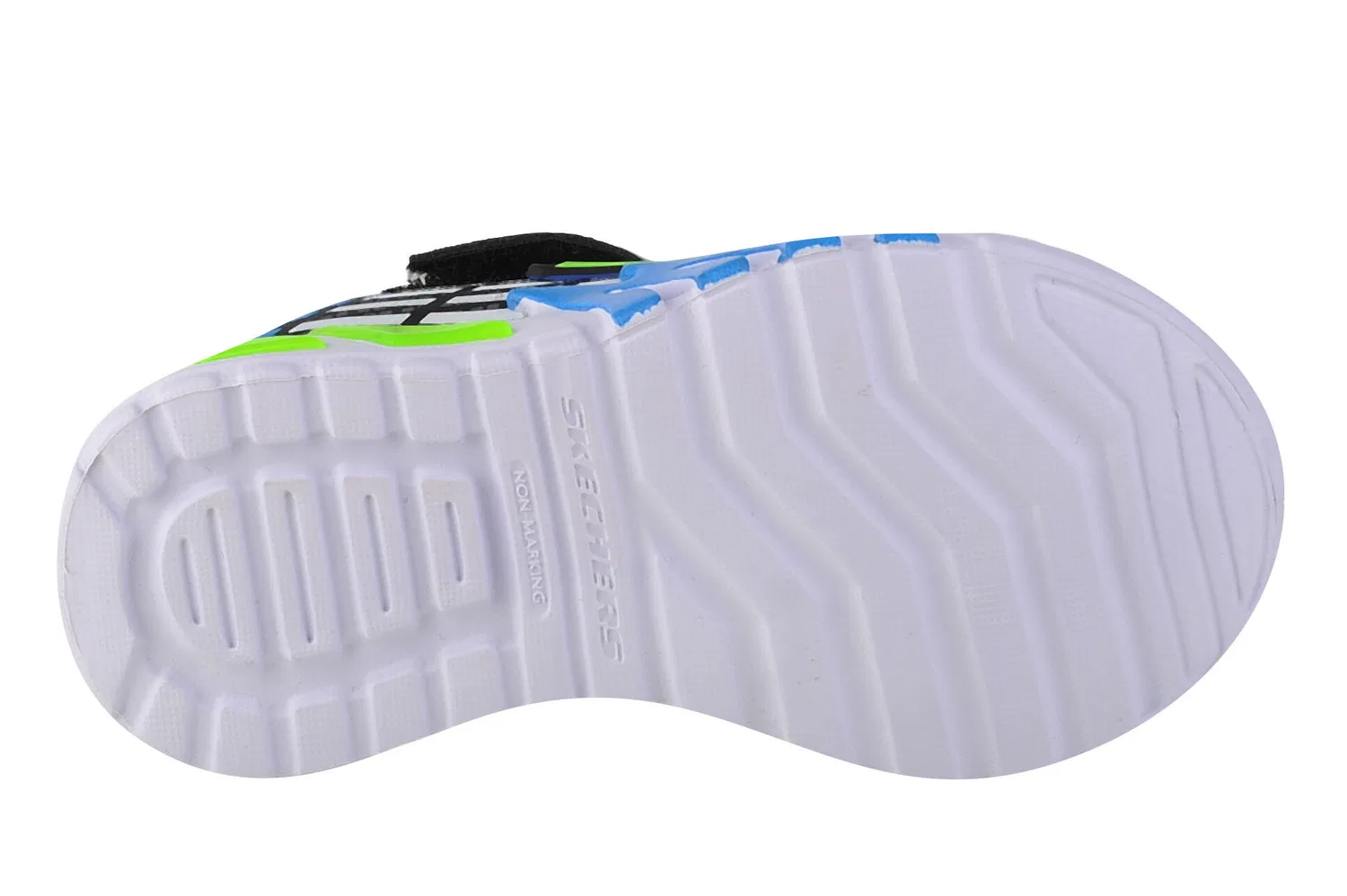 Детские кроссовки со светящейся подошвой Flexglow Elite Skechers, Schwarz — фото 4