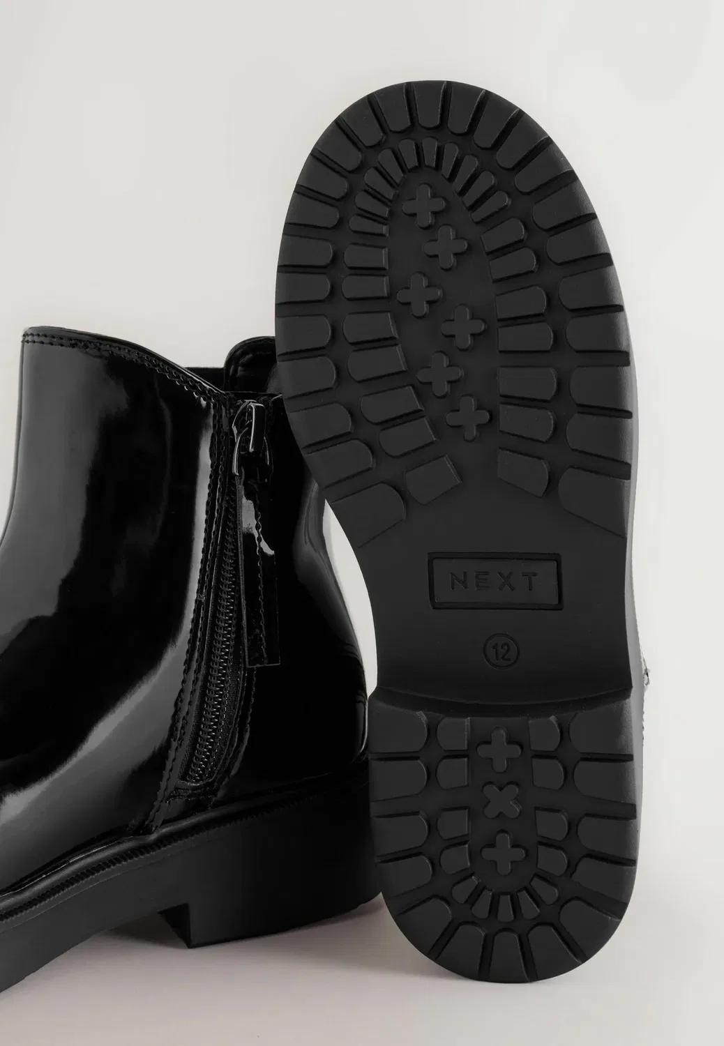 Ботильоны «Челси» - классические ботильоны Next, Black Patent — фото 3