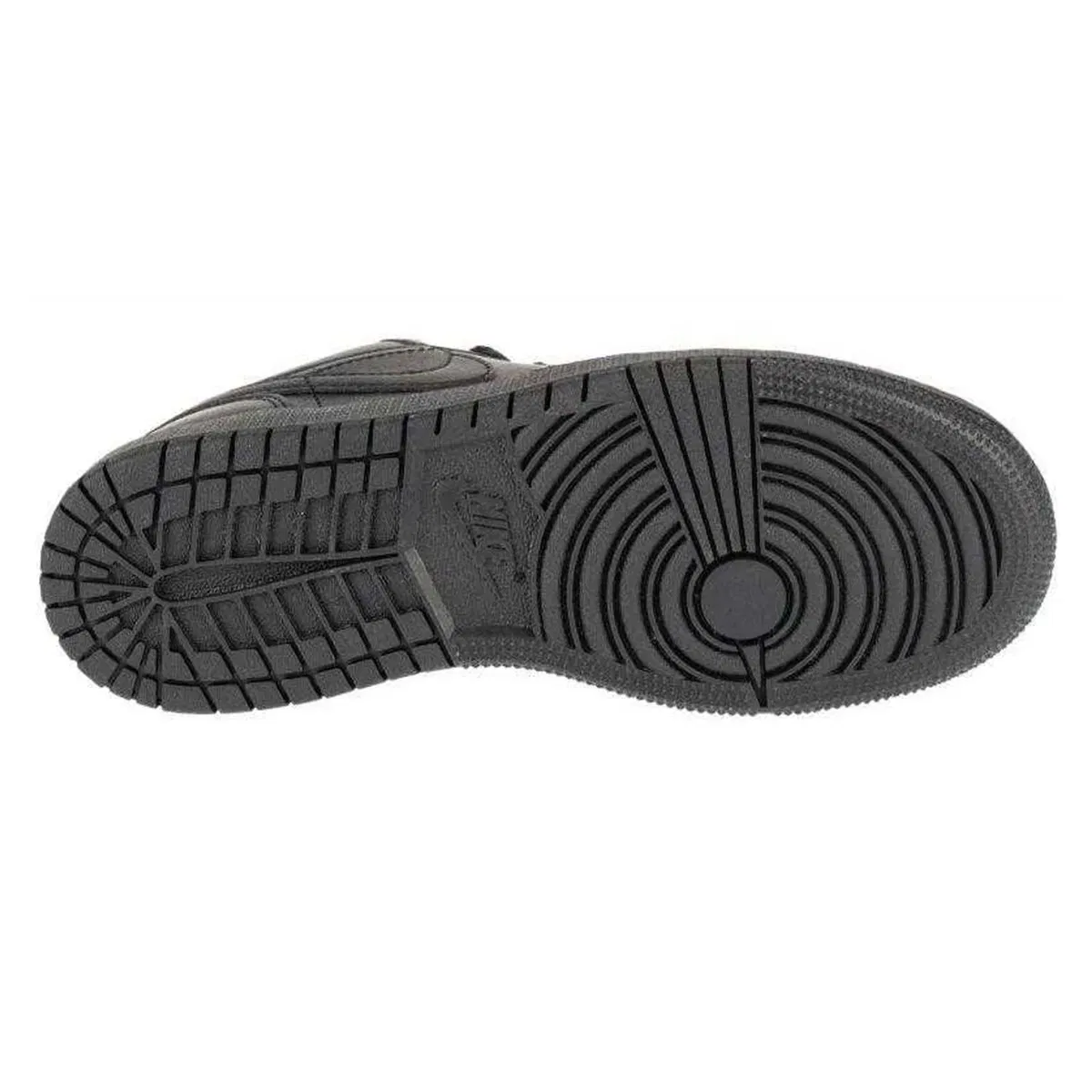 Кроссовки Nike Air Jordan 1 Leather Low, Black — фото 3