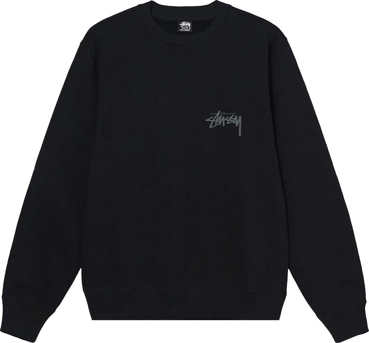 

Толстовка Stussy Young Moderns Crew 'Black', черный