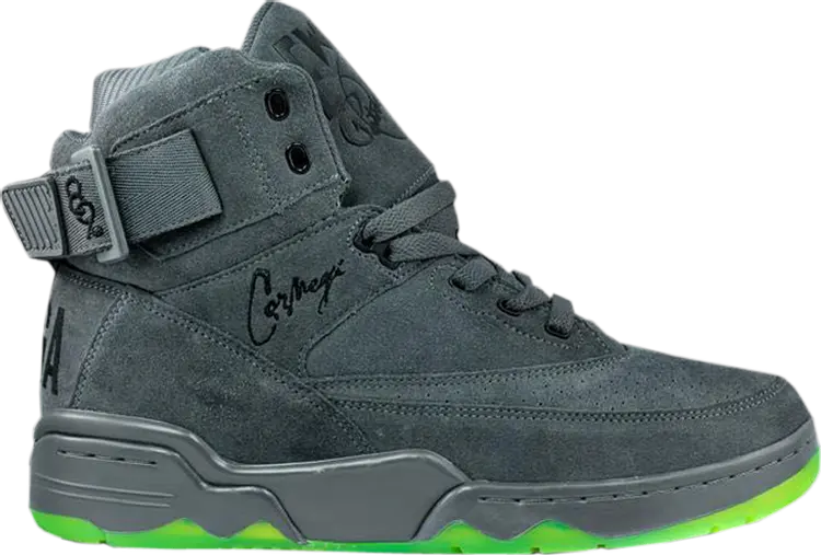

Кроссовки Cormega x 8&9 x 33 Hi Castlerock Lime, серый