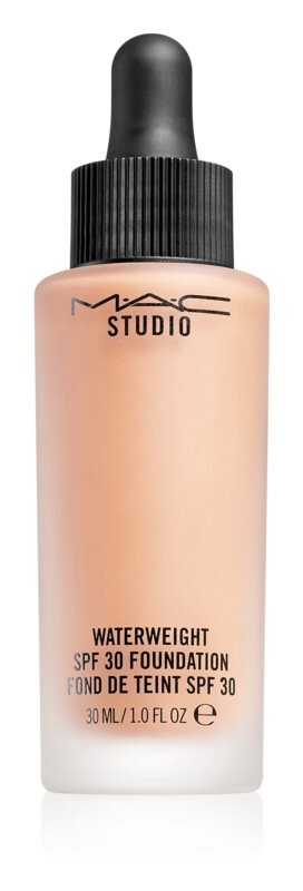 

Легкий увлажняющий тональный крем SPF 30 MAC Cosmetics Studio Waterweight SPF 30 Foundation, оттенок NW 25 30 мл