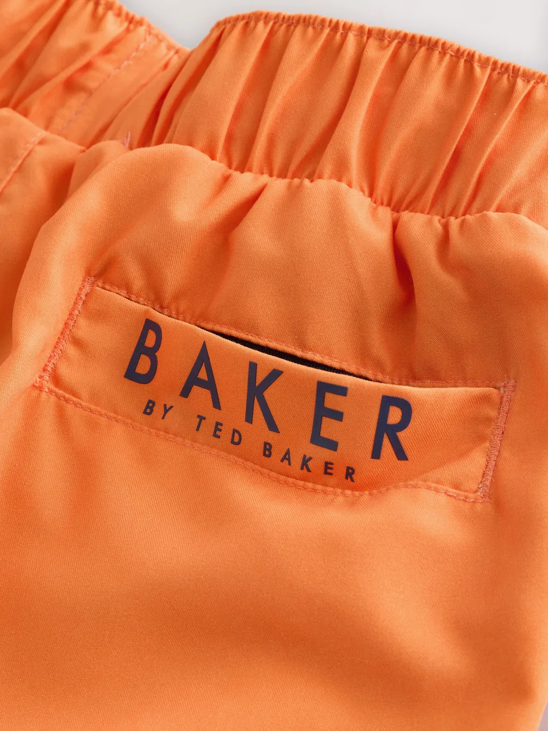 Плавки, модель Swim Shorts Baker by Ted Baker, оранжевый/черный — фото 3