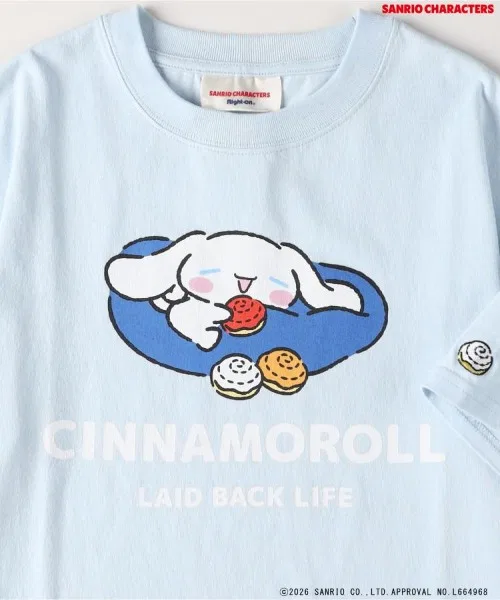 Детская футболка с принтом Sanrio Characters Right-on, LILAC — фото 2