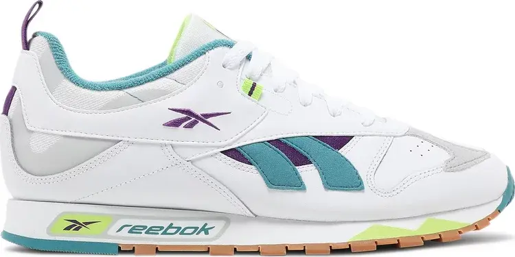 

Кроссовки classic leather rc 1.0 'white regal purple' Reebok, белый