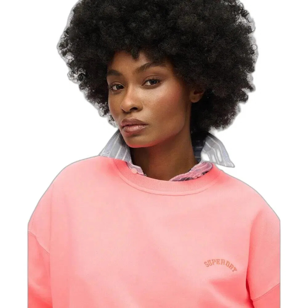 Женский свитшот с принтом Essential Superdry, Orange — фото 4
