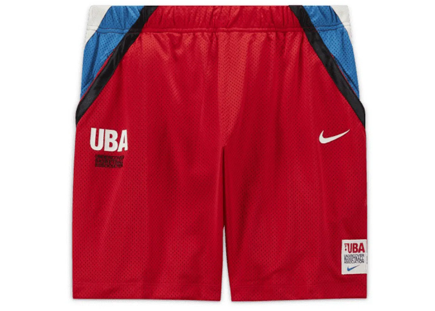Мужские шорты с сетчатым материалом Mesh Shorts Nike, Red/Black/Blue