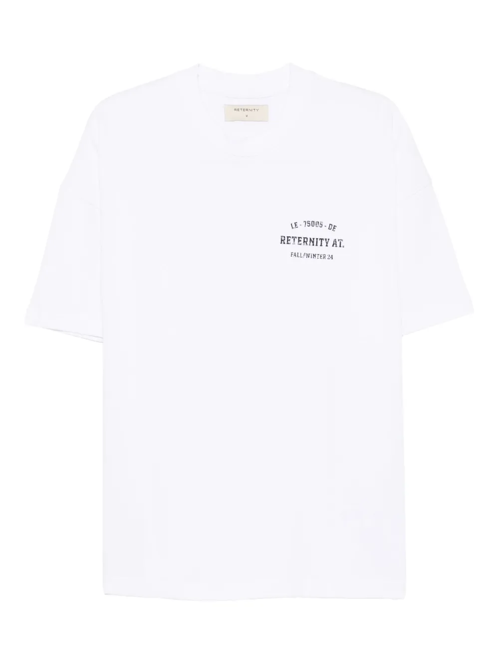 

Футболка с круглым вырезом RETERNITY, белый