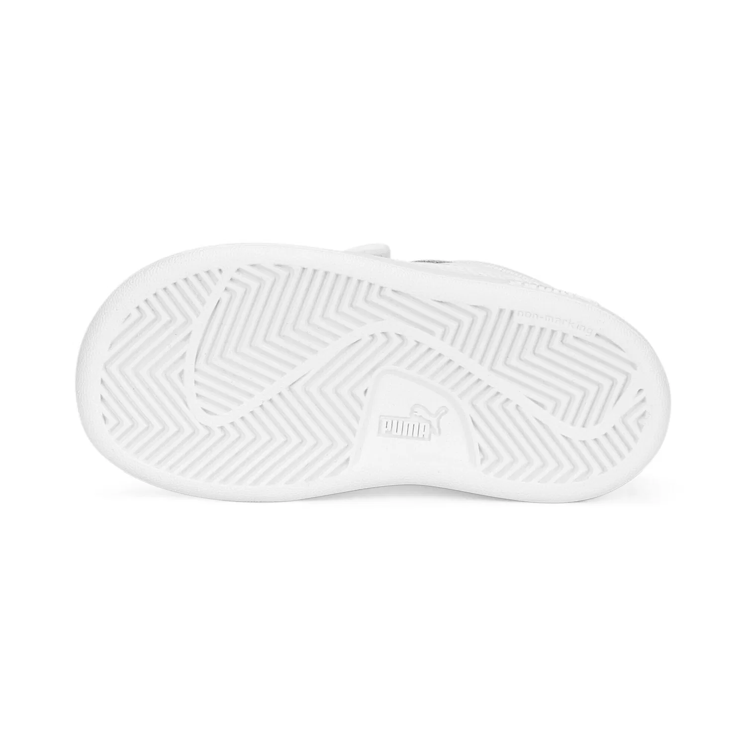 Детские кеды Smash 3.0 Puma, Weiss Grau — фото 4