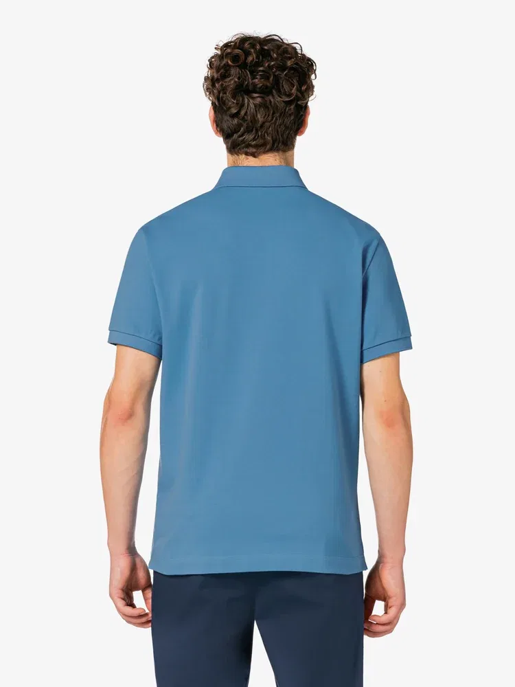 Поло мужское Lacoste PARIS, синий — фото 3