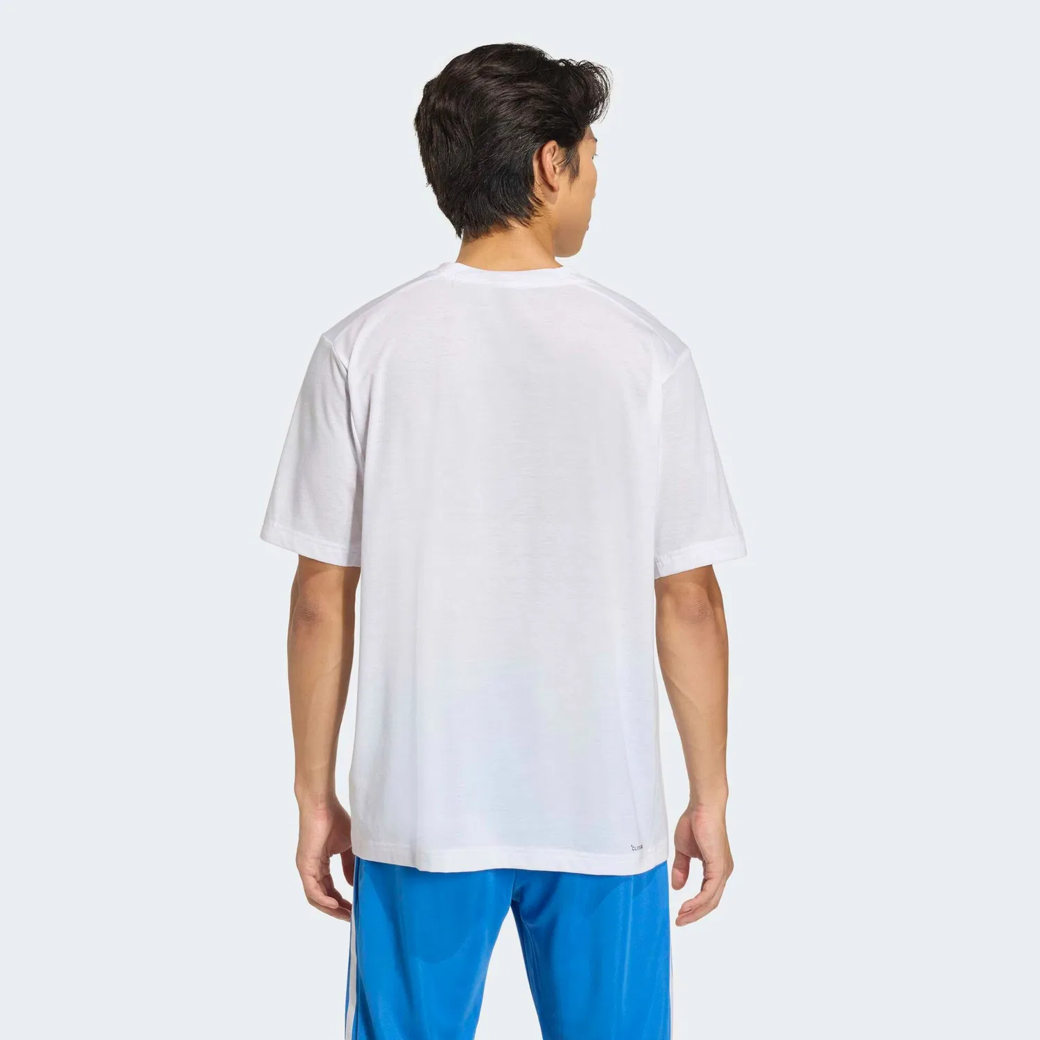 Мужская футболка с круглым вырезом Workout Essentials FeelReady Adidas Performance, White — фото 3