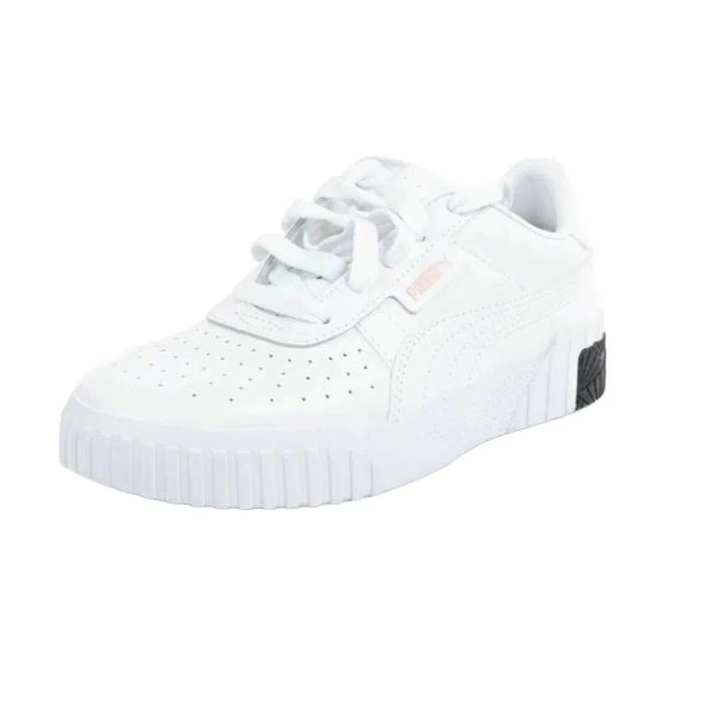 Детские кожаные кроссовки с логотипом Puma, Weiss